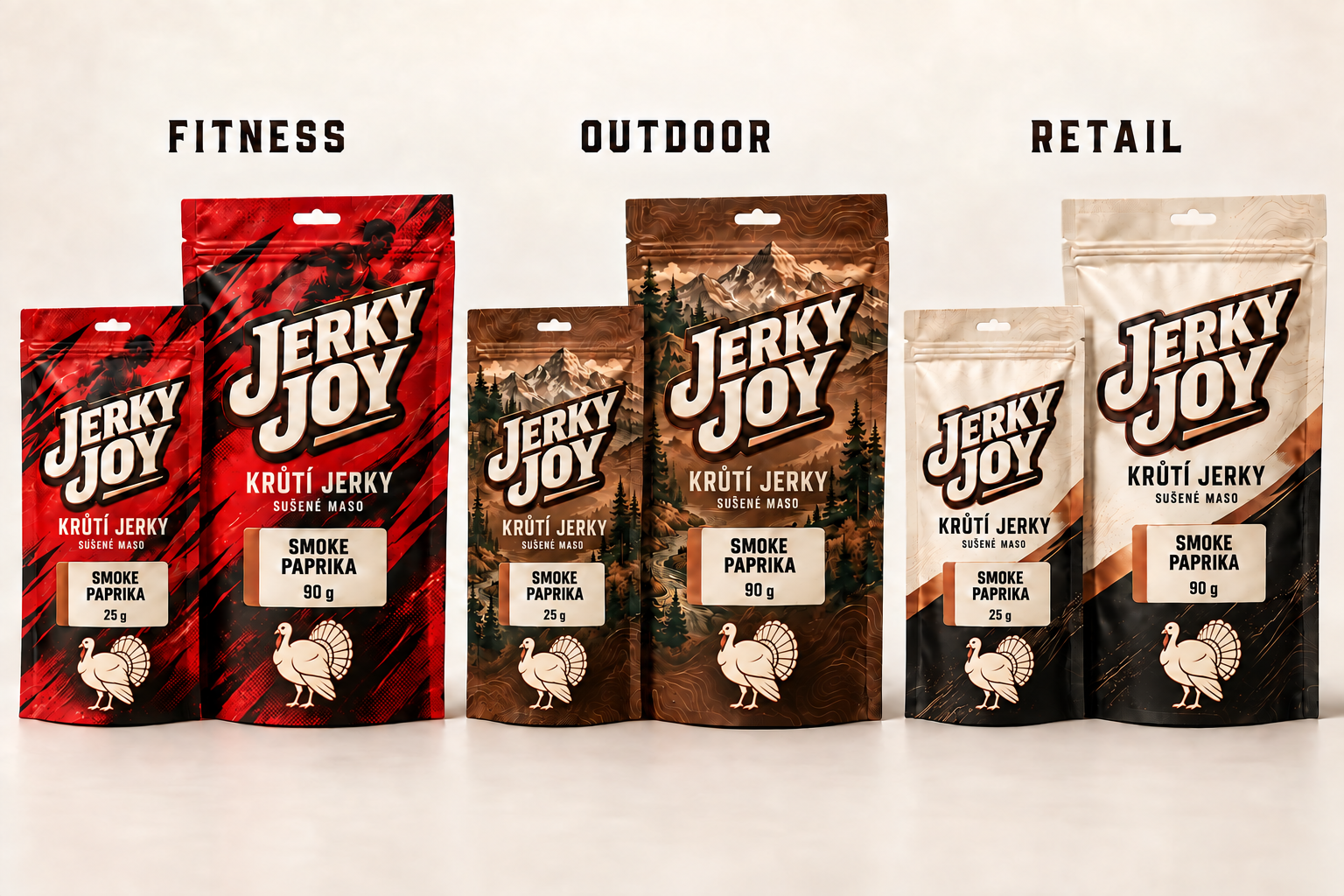 Schválená kolekce: krůtí jerky