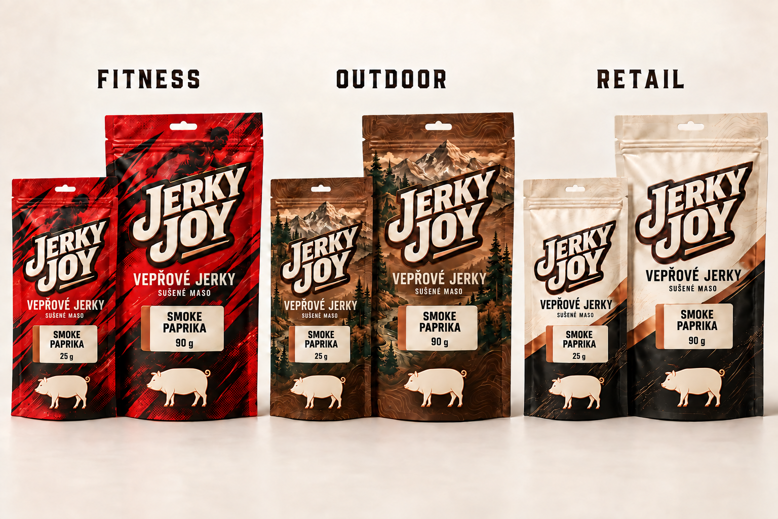 Schválená kolekce: vepřové jerky